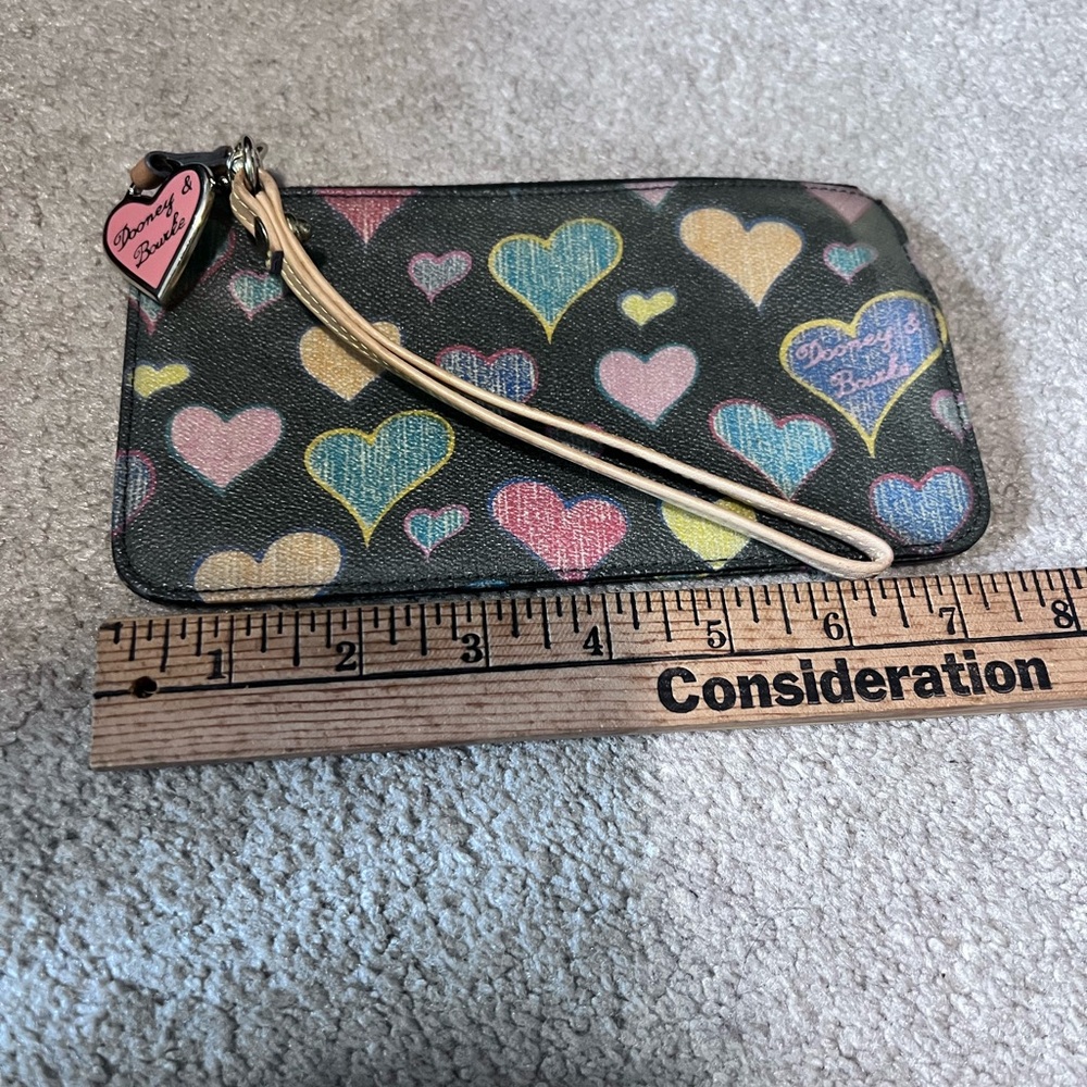 Heart Pattern Wristlet by Dooney & Bourke